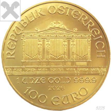 Produktabbildung 1/1 Philharmoniker, 100 Euro, 2026