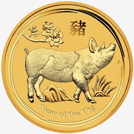 Produktabbildung Lunar II, 1/2 0z, Schwein, 2019