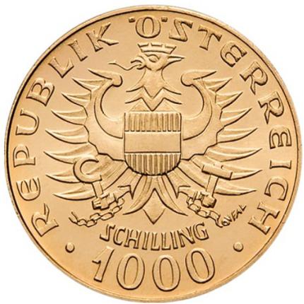 Produktbild ATS 1.000,00, 1976, Babenberger