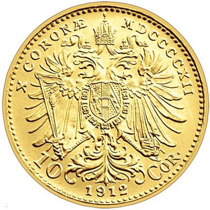 Produktbild 10 Kronen, Nachprägung, 1912
