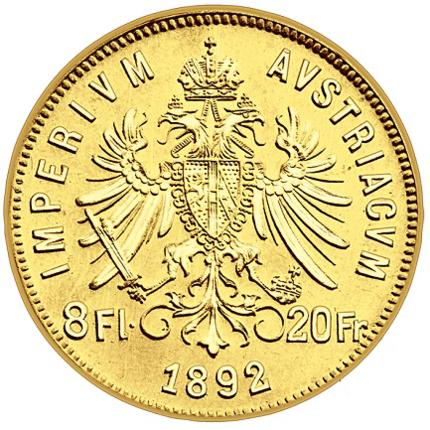 Produktbild 8 Gulden, Nachprägung, 1892