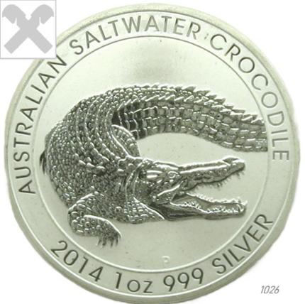 Produktabbildung 1 0Z Salzwasserkrokodil, 2014