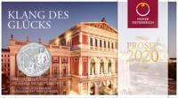 Produktabbildung Euro 5,--, 2019, 150 J. Musikverein, Neujahrsmünze 2020