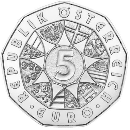 Produktbild 5 Euro, stfr, 2025, Silber, Neujahrsmünze 2026