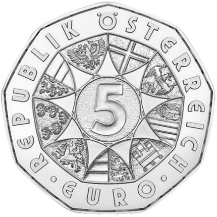 Produktbild 5 Euro, stfr, 2026, Silber, Dürers Hasentrio - Ostermünze