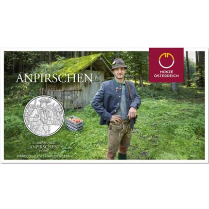 Produktabbildung Euro 10,--, 2026, stfr, Das Horn - Anpirschen