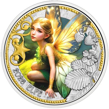 Produktabbildung 3 Euro, NP, 2026, Die Elfe