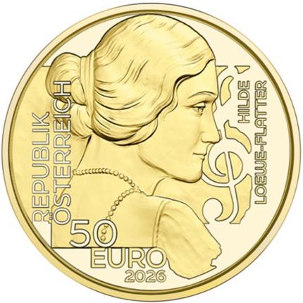 Produktabbildung 50 Euro, PP, 2026, Hilde Loewe-Flatter