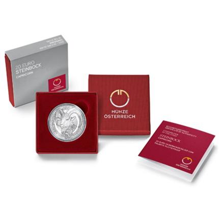 Produktbild 20 Euro, PP, 2025, Der Steinbock