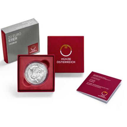 Produktbild 20 Euro, PP, 2026, Der Stier
