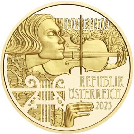 Produktabbildung 100 Euro, PP, 2025, 125 J. Symphoniker