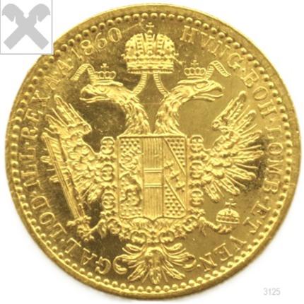 Produktabbildung Dukat, 1860 A, vz