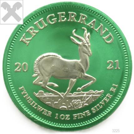 Produktabbildung Krüger Rand, 1 0z, Silber, 2021, Space Green