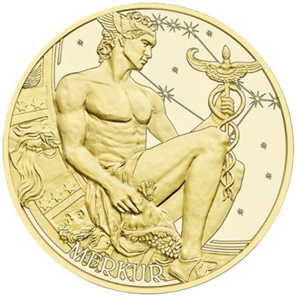 Produktbild Kalendermedaille Silber-vergoldet, 2026