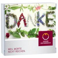 Produktabbildung Überverpackung Danke